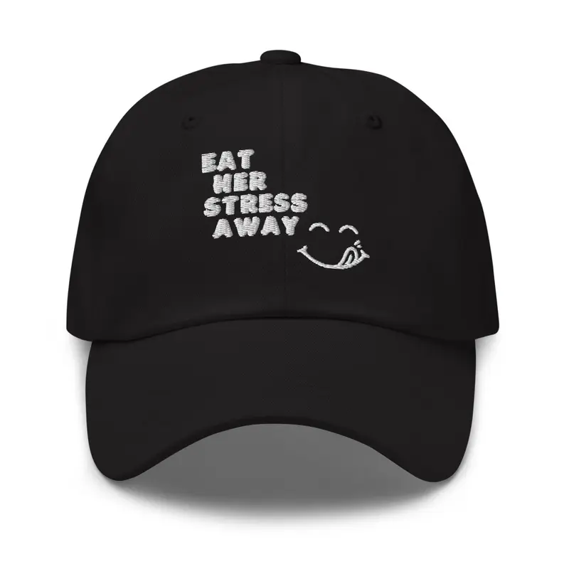 eat her stress away dad hat 